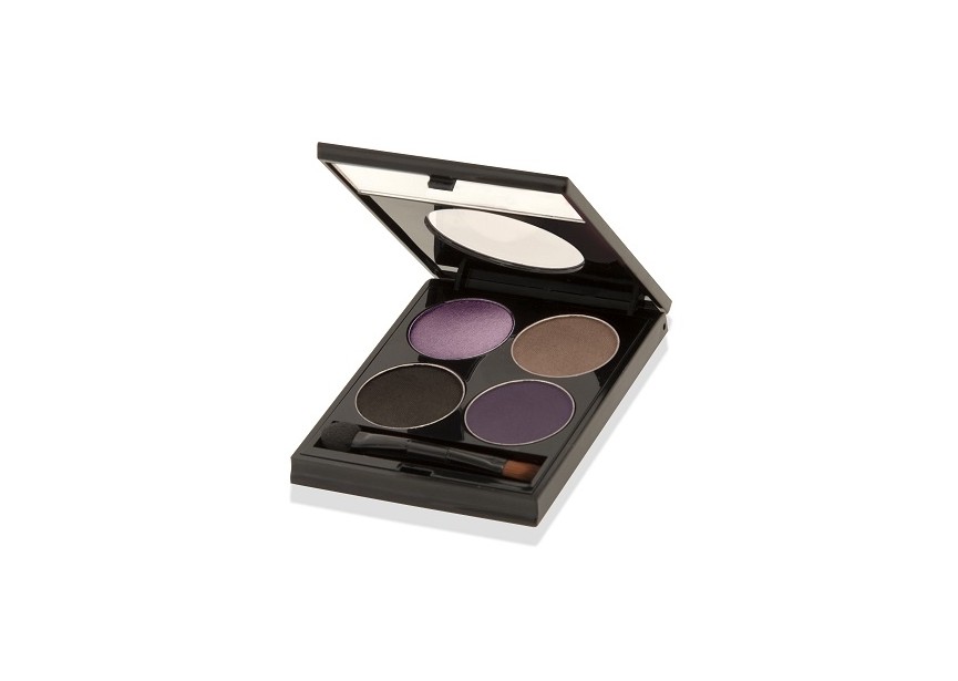 QUAD Pressed Eye Shadow Compact- Amethyst Dreams