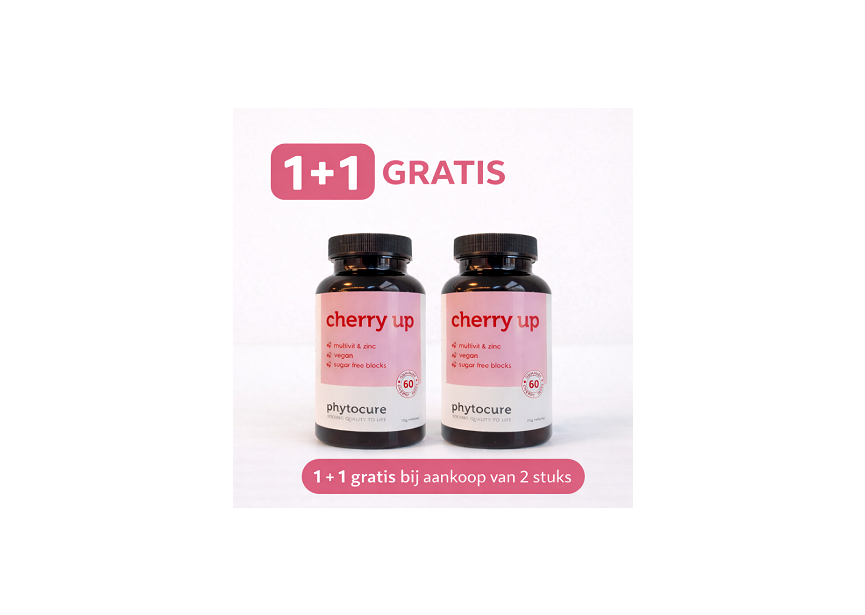 CHERRY UP - 60GUMMIES - 1 + 1 gratis - NUT 05112454/04.2026
