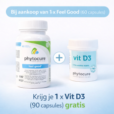 FEEL GOOD + VIT D3 GRATIS