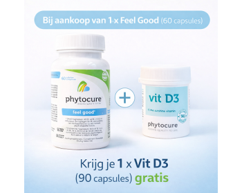 FEEL GOOD + VIT D3 GRATIS