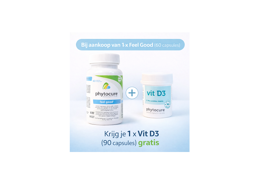 FEEL GOOD + VIT D3 GRATIS